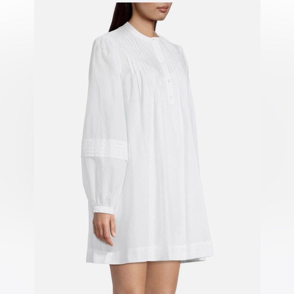 NWT Michael Kors dress long sleeve dress babydoll boho elegant lawn dress - Picture 3 of 5